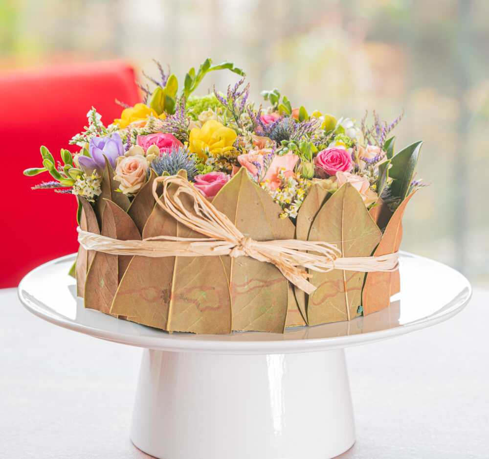 Gâteau floral